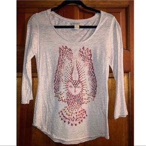 Lucky Brand Owl Shirt